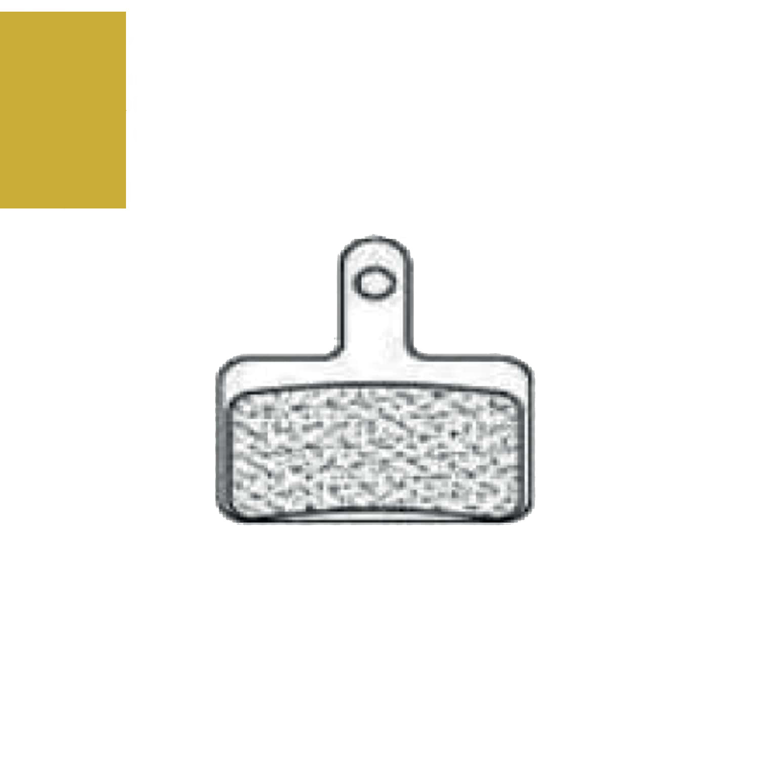 COPPIA PASTIGLIE CARBO-METALLIC BRAKING INCAS 2.0/SHIMANO DEORE